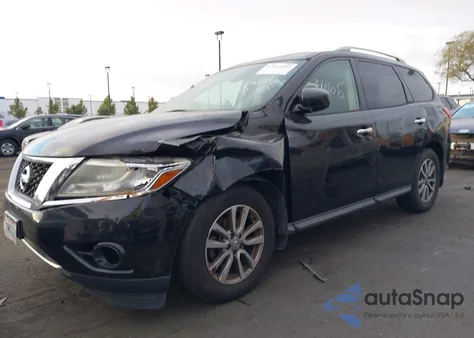 2015 Nissan Pathfinder S from USA, damaged, VIN 5N1AR2MN2FC701492